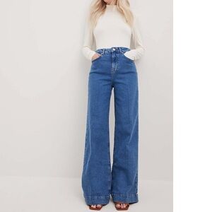 NA-KD Wide-Leg Jeans